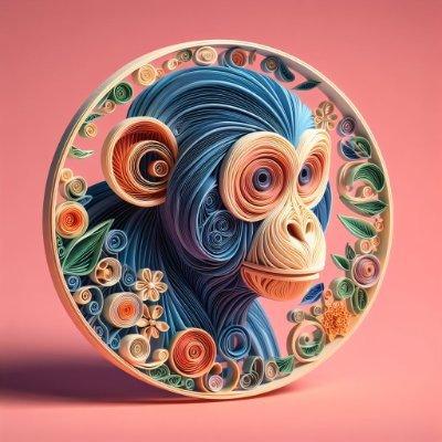 Quilling Apes Icon